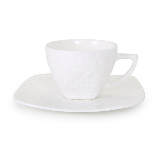 Набор кофейных пар «Quadro coffee» на 4 персоны