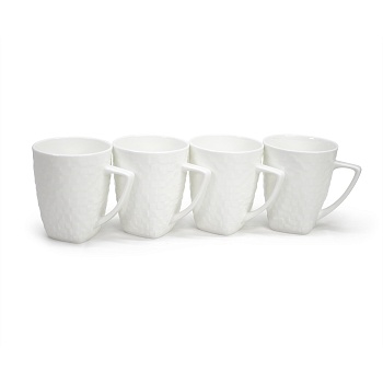 Набор кружек «Quadro tea 4» 350 мл